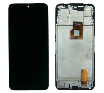 Дисплей для Huawei Honor X7d 4G + тачскрин + рамка (черный), Full ORIG#2151639