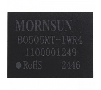 Модули питания MORNSUN B0505MT-1WR4-MS Модуль DC-DCпреобразователь с гальванической развязкой Uвх=5В Uвых=5ВPвых=1Вт#2151913