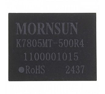 Модули питания MORNSUN K7805MT-500R4-MS Модуль DC-DCпреобразователь Uвх=6,5-36В Uвых=5В Iвых=0,5А#2151909