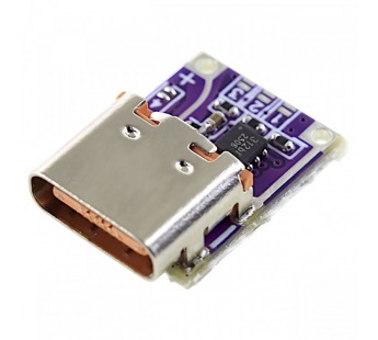 Модули зарядки NONAME Модуль триггера быстрой зарядки Type-CPD3.0/PD3.1/QC3.0 Uвых=5/9/12/15/20В#2151846