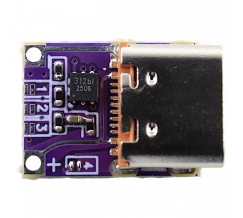 Модули зарядки NONAME Модуль триггера быстрой зарядки Type-CPD3.0/PD3.1/QC3.0 Uвых=5/9/12/15/20В#2151845
