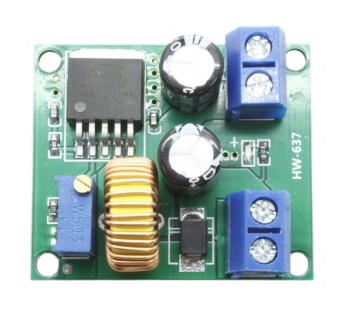 Модули питания NONAME LM2587S Модуль HW-637 Step-Up DC-DCпреобразователь Uвх=3,5-30В Uвых=4-30В Imax=5А#2151946