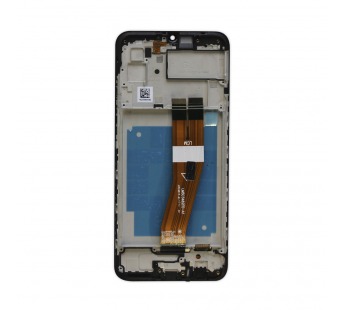 Дисплей Samsung Galaxy A03 (A035F) (Original REF) (В рамке) (Черный)#2152147
