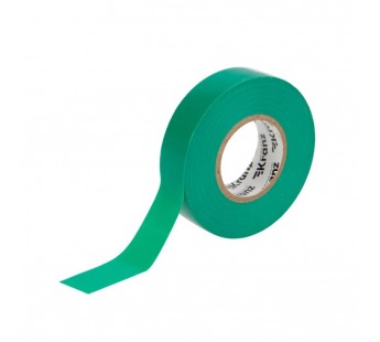 Изолента 0.18мм x 19мм x 20м (профессиональная, зеленая) Kranz#2152279