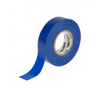 Изолента 0.18мм x 19мм x 20м (профессиональная, синяя) Kranz#2152277