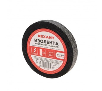 Изолента 18мм x 15м (хлопчатобумажная), Rexant#2152275