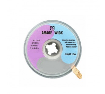 Оплетка для выпайки AMAOE NEW-2515 (2,5мм х 1,5м)#2152261