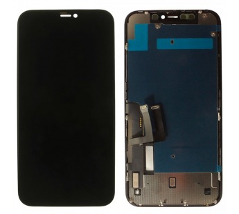 Дисплей для iPhone 11 + тачскрин + рамка (черный), ориг#2152440