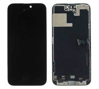 Дисплей для iPhone 14 Pro Max + тачскрин + рамка (черный), оригинал(заменено стекло)#2152444