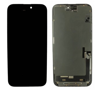 Дисплей для iPhone 15 Plus + тачскрин + рамка (черный), оригинал(заменено стекло)#2161154