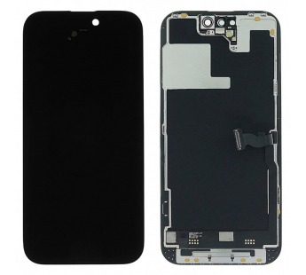 Дисплей для iPhone 14 Pro + тачскрин + рамка (черный), ОРИГ100%#2152497