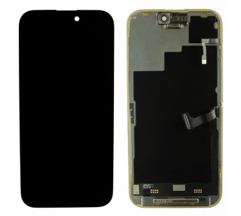 Дисплей для iPhone 15 Pro + тачскрин + рамка (черный), ОРИГ100%#2152495