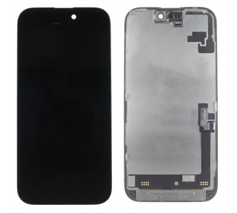 Дисплей для iPhone 16 + тачскрин + рамка (черный), ОРИГ100%#2152491