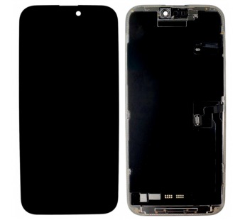 Дисплей для iPhone 16 Pro Max + тачскрин + рамка + ALS шлейф(черный), СЕРВИСНЫЙ ОРИГ100%#2152488