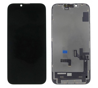 Дисплей для iPhone 14 + тачскрин + рамка (черный), JK (шлейф IC)#2152467