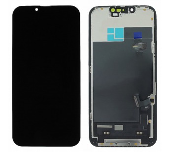 Дисплей для iPhone 13 + тачскрин + рамка (черный), JK (шлейф IC)#2152532