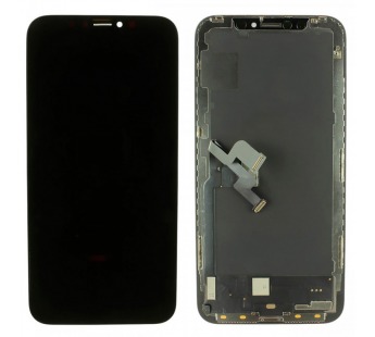 Дисплей для iPhone X + тачскрин + рамка (черный), OLED ALG#2152571