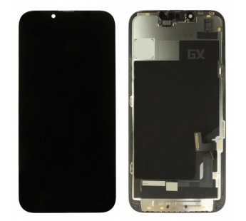 Дисплей для iPhone 13 + тачскрин + рамка (черный), In-Cell GX (шлейфIC)#2152554