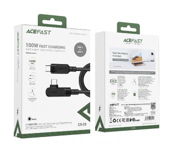 Кабель USB-С ACEFAST C5-03 Type-C/Type-C черный 2м#2153133