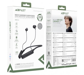 Наушники Bluetooth с микрофоном ACEFAST N8, цвет черный#2153126