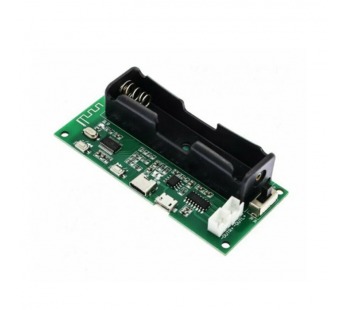 Модули аудио NONAME PAM8403+AC22BP0Q457-55F4+TC4056AМодуль УНЧ с приемником Bluetooth 5.0 и отсеком 18650 2x1,6Вт 4 Ом#2153183