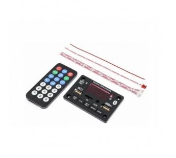 Модули аудио NONAME PNSA15E2B Модуль KH-9206MP3(USB/microSD)/Bluetooth/FM/AUX с пультом Uпит=12В#2153186