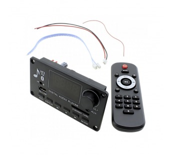 Модули аудио NONAME Модуль MP3 JQ-D009BTMP3(USB/SD)/Bluetooth/FM/AUX с пультом и УНЧ 2x40Вт Uпит=7-25В(CS3835EO)#2153202