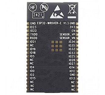 Модули беспроводные, радио ESPRESSIF ESP32-WROVER-IE-N4R8Модуль Wi-Fi/Bluetooth 4.2/Bluetooth LE, 4MB Flash#2153417