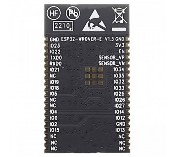 Модули беспроводные, радио ESPRESSIF ESP32-WROVER-IE-N8R8Модуль Wi-Fi/Bluetooth 4.2/Bluetooth LE, 8MB Flash#2153419
