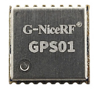 Модули беспроводные, радио G-NiceRF  Модуль GPS01 навигационнойсистемы GPS/GLONASS/BDS с UART интерфейсом U=3,3В#2153424
