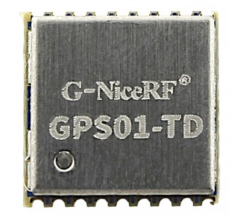 Модули беспроводные, радио G-NiceRF  Модуль GPS01-TDнавигационной системы GPS/GLONASS/BDS/Galileo/QZSS/SBAS/BeiDouс UART интерфейсом U=3,3В#2153426