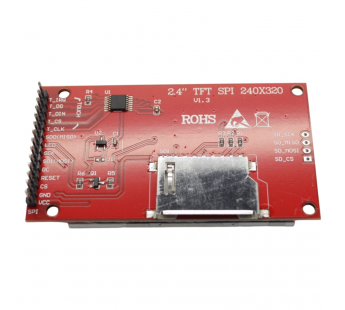 Модули индикации, управления NONAME LCD TFT 2,4" ГрафическийTFT-дисплей 240x320 с тачскрином, контроллер ST7789V (RGB)#2153288