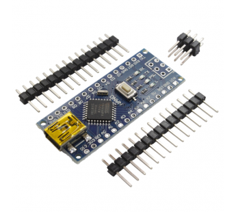 Платы отладочные NONAME ATmega168PA-AU+CH340G Отладочнаяплата NANO с miniUSB#2155012