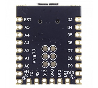 Платы отладочные NONAME ATmega328P+CH340E Отладочная платаSupermini Nano V3 (Type-C)#2153268