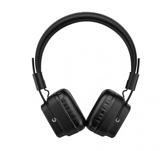 Беспроводные наушники Bluetooth Hoco W72 (накладные, с зеркальным покрытием) Черный#2161082