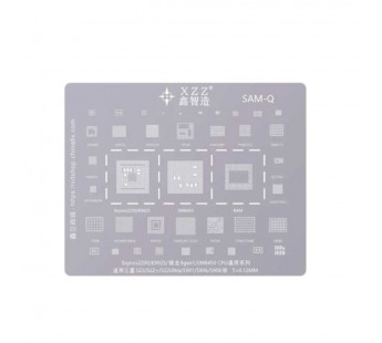 BGA трафарет XZZ Snapdragon 8 Gen 1/Exynos 2200 для Samsung Galaxy S22/S22+/S22 Ultra (S901B/S906B/S908B)#2153501