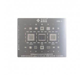 BGA трафарет XZZ HiSilicon Kirin 970 для Huawei P20/P20 Pro/Mate 10/10 Pro/RS/Honor 10#2153499