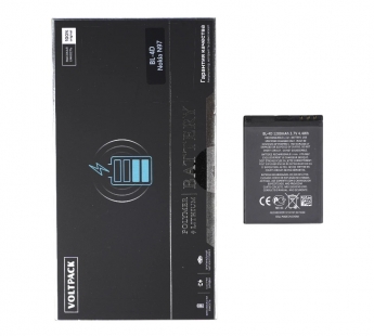 Аккумулятор Nokia N97 (BL-4D) 1200mAh VoltPack#2182888