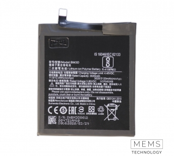Аккумулятор Xiaomi Mi 8 SE (BM3D) 3120mAh VoltPack#2153575