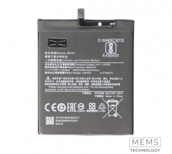 Аккумулятор Xiaomi Mi Play (BN39) 2900/3000mAh VoltPack#2153579
