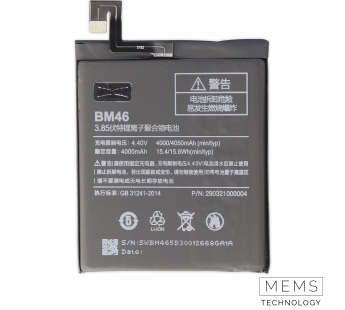 Аккумулятор Xiaomi Redmi Note 3 / Note 3 Pro / Note 3 Pro SE (BM46) 4000 mAh VoltPack#2153581