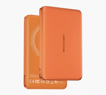 Внешний аккумулятор Keephone Shanks MagSafe Qi2 5000mAh (25W) (Ultra Slim) (Cosmic Orange)#2181387