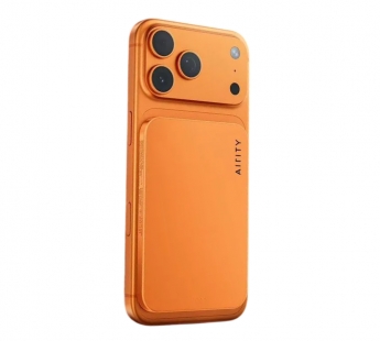 Портативный аккумулятор Airity MagSafe 5000mAh Qi2 (15W) (ССС) (Orange)#2153630