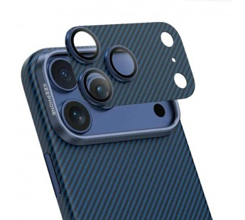 Защитное стекло камеры Keephone Kevlar Lens iPhone 17 Pro (Twill Blue)#2154155