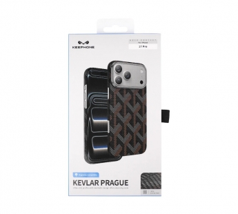 Чехол Keephone Kevlar Prague MagSafe iPhone 17 Pro (Meteor)#2181437