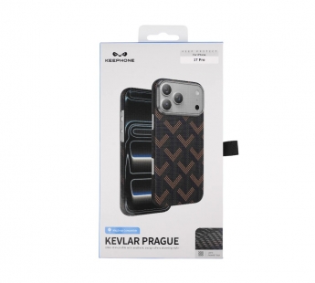 Чехол Keephone Kevlar Prague MagSafe iPhone 17 Pro (Midas)#2181422