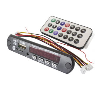Модули аудио NONAME AB5303B Модуль JX-018BT MP3/Bluetooth/FM спультом Uпит=12В#2154995