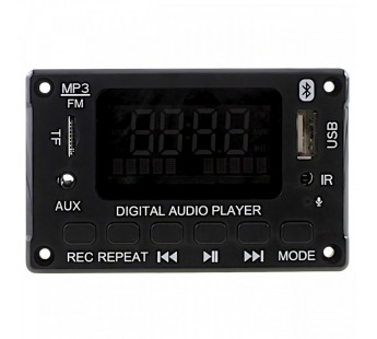 Модули аудио NONAME Модуль MP3 JQ-D005BTMP3(USB/microSD)/Bluetooth/FM/AUX с пультом и УНЧ 2x40ВтUпит=7-25В (CS3835EO)#2154577