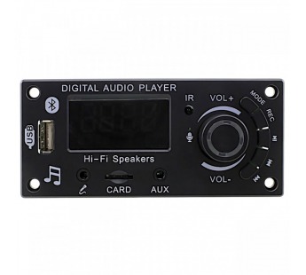 Модули аудио NONAME Модуль MP3 JQ-D139BT(USB/microSD)/Bluetooth/FM/AUX/MIC с пультом и УНЧ 2x50Вт Uпит=12В(HT338)#2154574
