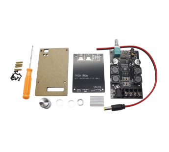 Модули аудио Wuzhi Audio TPA3116D2+AS24BP0K592-25A4 МодульZK-502C УНЧ D-класса 2x50Вт 4 Ом Uпит=9-24В, MP3 с приемникомBluetooth 5.0, AUX и регулировкой громкости#2154601
